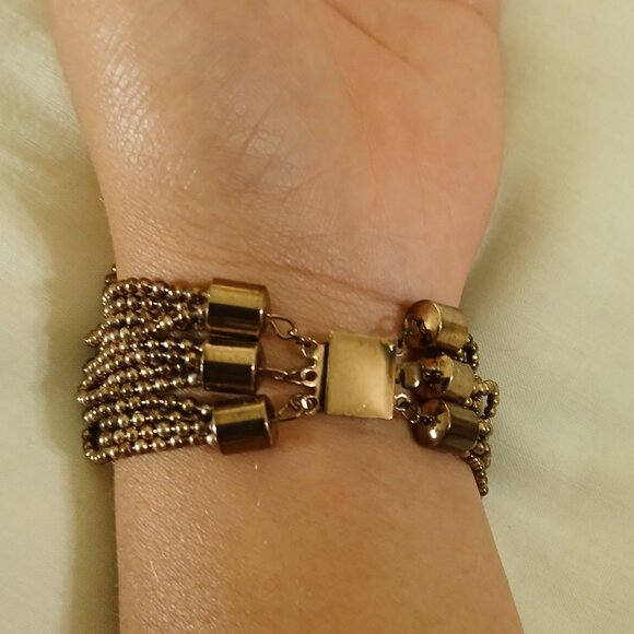 Statement Bracelet 'beaded -(pre-loved) - Picture 9 of 9